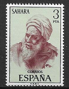 Serie de sellos Sahara español nº 322 (**)