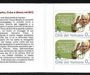 Carné de sellos Vaticano C1643. Viajes 2013
