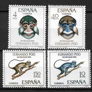 Serie de sello Fernando Poo nº 251/54 (**)