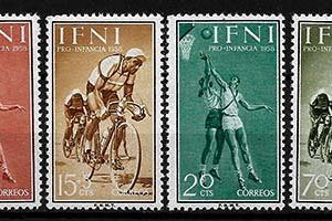 Serie de sellos Ifni nº 145/48 (**)