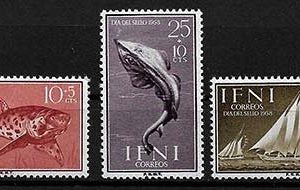 Serie de sellos Ifni nº 149/51 (**)