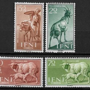 Serie de sellos Ifni nº 152/55 (**)