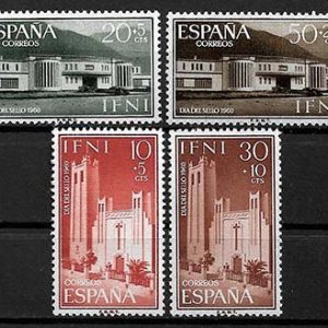 Serie de sellos Ifni nº 172/75 (**)