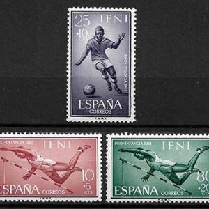 Serie de sellos Ifni nº 176/78 (**)