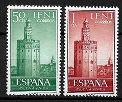 Serie de sellos Ifni nº 193-94 (**)
