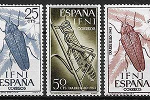 Serie de sellos Ifni nº 200/02 (**)