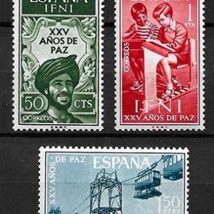 Serie de sellos Ifni nº 209/11 (**)