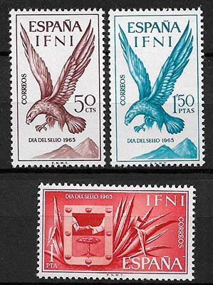 Serie de sellos Ifni nº 215/17 (**)