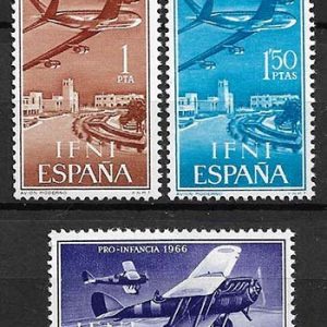 Serie de sellos Ifni nº 218/20 (**)