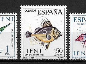 Serie de sellos Ifni nº 230/32 (**)