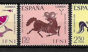 Serie de sellos Ifni nº 233/35 (**)