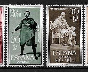 Serie de sellos Rio Muni nº 14/7 (**)