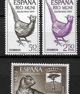 Serie de sellos Rio Muni nº 66/68 (**)