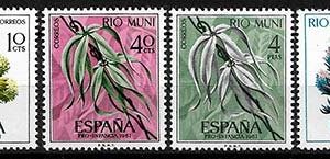 Serie de sellos Rio Muni nº 76/79 (**)