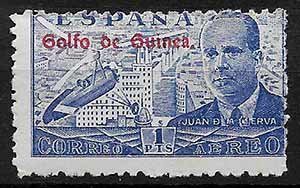 Serie de sellos Guinea Española nº 268 (**)