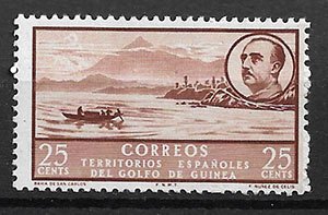 Serie de sellos Guinea Española nº 281 (**)