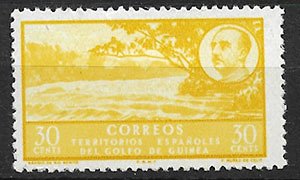 Serie de sellos Guinea Española nº 282 (**)