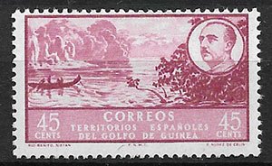 Serie de sellos Guinea Española nº 284 (**)