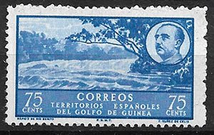 Serie de sellos Guinea Española nº 286 (**)
