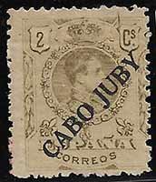 Serie de sellos Cabo Juby nº 020 (*)