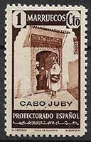 Serie de sellos Cabo Juby nº 116 (*)