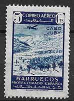 Serie de sellos Cabo Juby nº 133 (*)