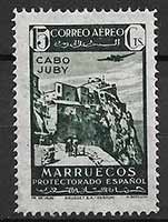 Serie de sellos Cabo Juby nº 135 (**)