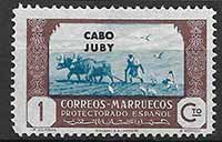 Serie de sellos Cabo Juby nº 138 (**)