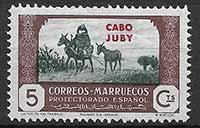 Serie de sellos Cabo Juby nº 140 (**)