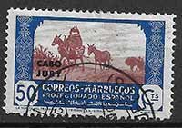 Serie de sellos Cabo Juby nº 147 (o)
