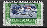 Serie de sellos Cabo Juby nº 148 (o)