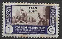 Serie de sellos Cabo Juby nº 152 (*)