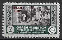 Serie de sellos Cabo Juby nº 153 (*)