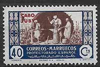 Serie de sellos Cabo Juby nº 157 (*)
