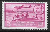Serie de sellos Africa Occidental nº 021 (**)