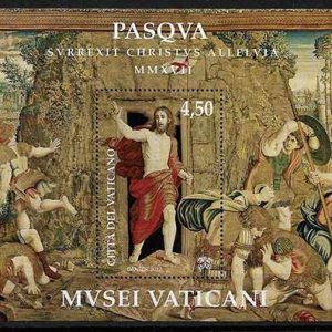 Serie sellos Vaticano 1747. Pascua HB