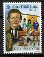 Serie sellos Vaticano 1758. Instituto Hnos. Maristas