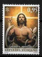 Serie sellos Vaticano 1777. Pascua
