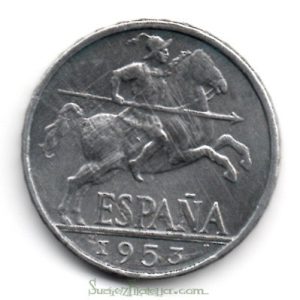 Moneda 0,10 céntimos peseta 1941.BC