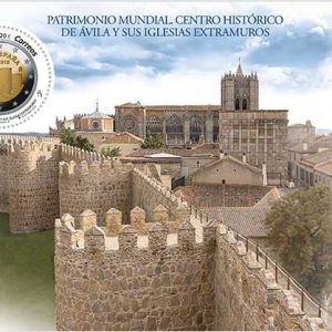 5301. Sello Centro Histórico Ávila. Patrimonio HB