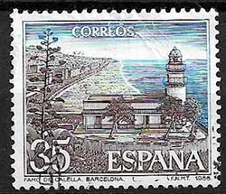 Serie de sellos España ferrocarriles Nº 2838 (**)