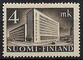 Serie de sellos Finlandia ferrocarriles Nº 0213 (**)