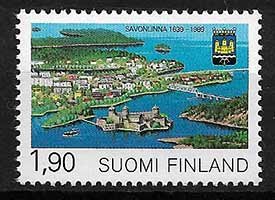 Serie de sellos Finlandia ferrocarriles Nº 1053 (**)
