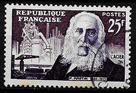 Serie de sellos Francia ferrocarriles Nº 1016 (o)