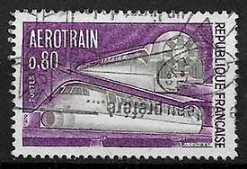 Serie de sellos Francia ferrocarriles Nº 1631 (o)