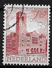 Serie de sellos Holanda ferrocarriles Nº 0636 (o)