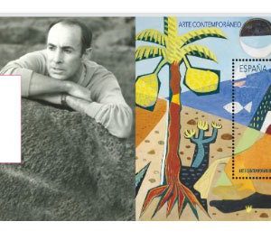 5319. Sello Cesar Manrique HB