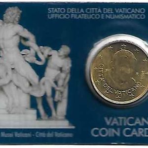 Moneda 50 centimos euro Vaticano 2012. SIN SELLO Nº3