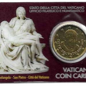 Moneda 50 centimos euro Vaticano 2013. SIN SELLO Nº4