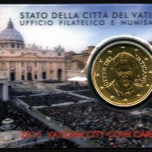 Moneda 50 centimos euro Vaticano 2015. SIN SELLO Nº6